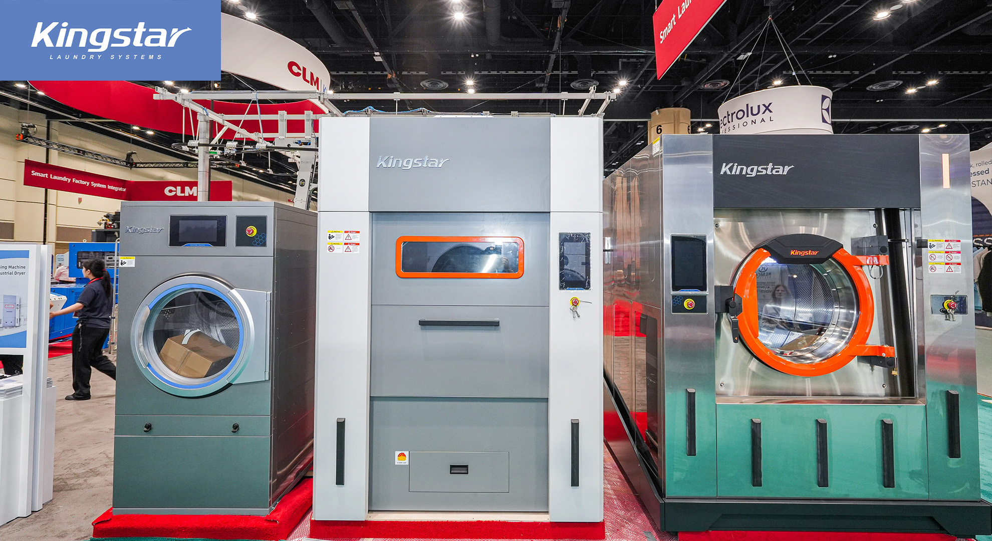 Kingstar Laundry Equipment Licht de Clean Show 2025 OP Met Innovatieve Technologie