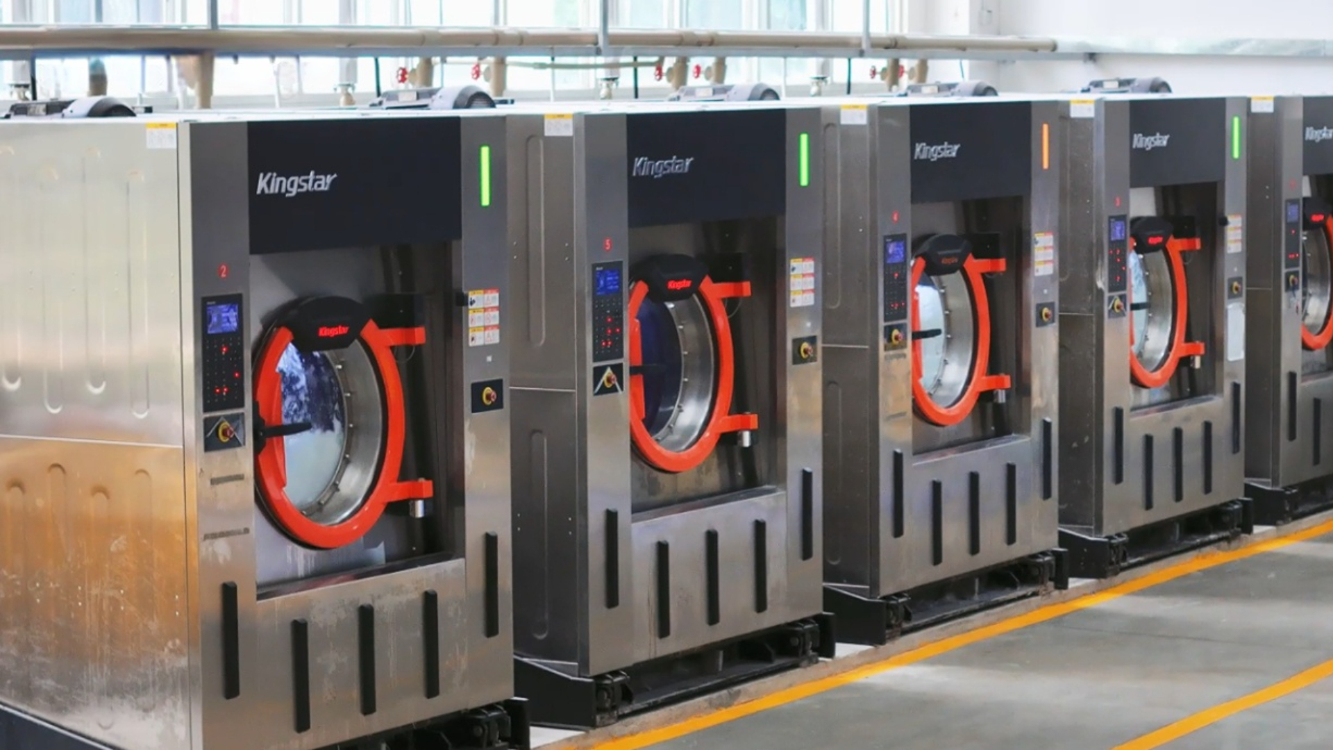 Industriële wasmachine